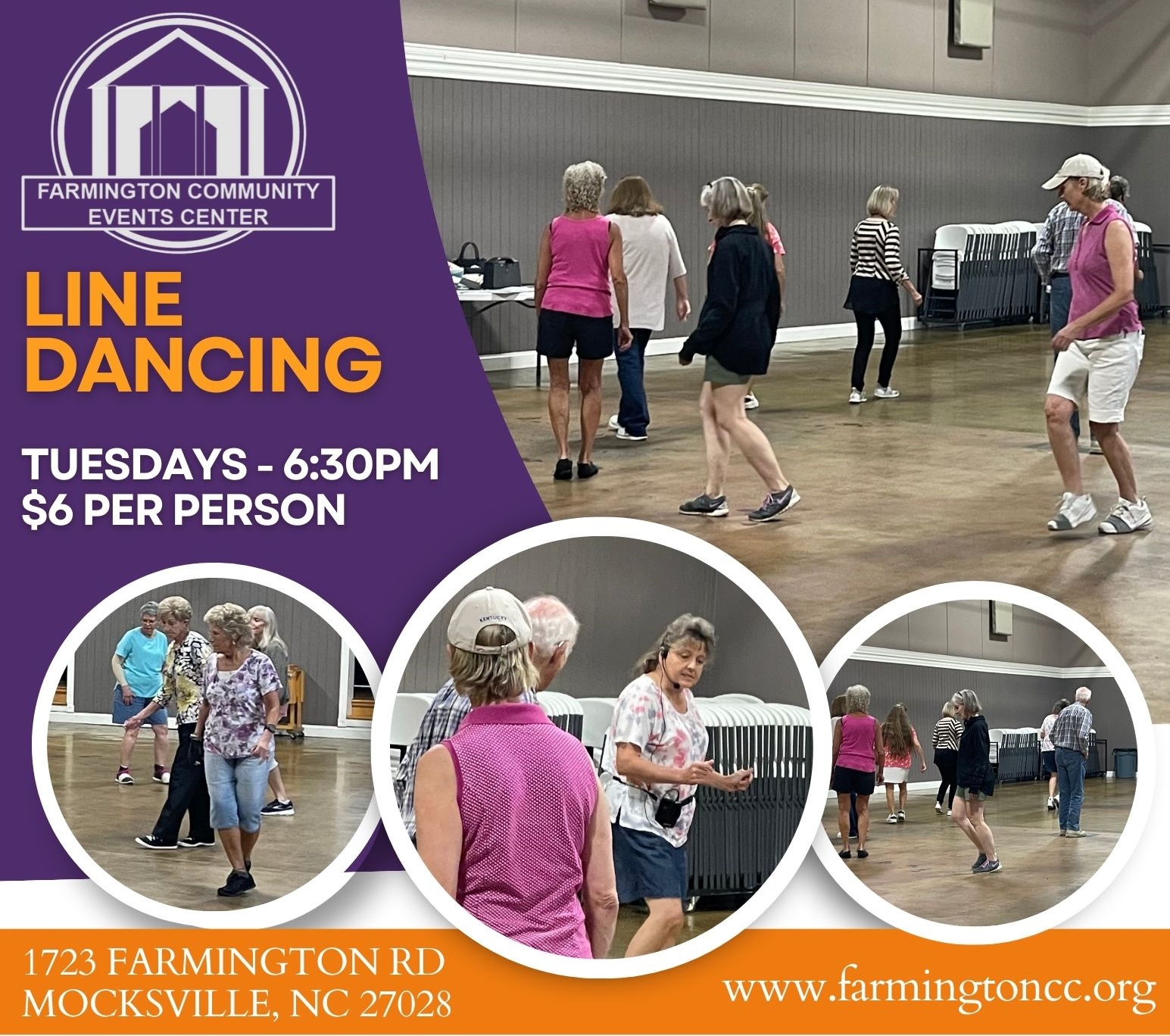 Line Dancing Facebook Ad